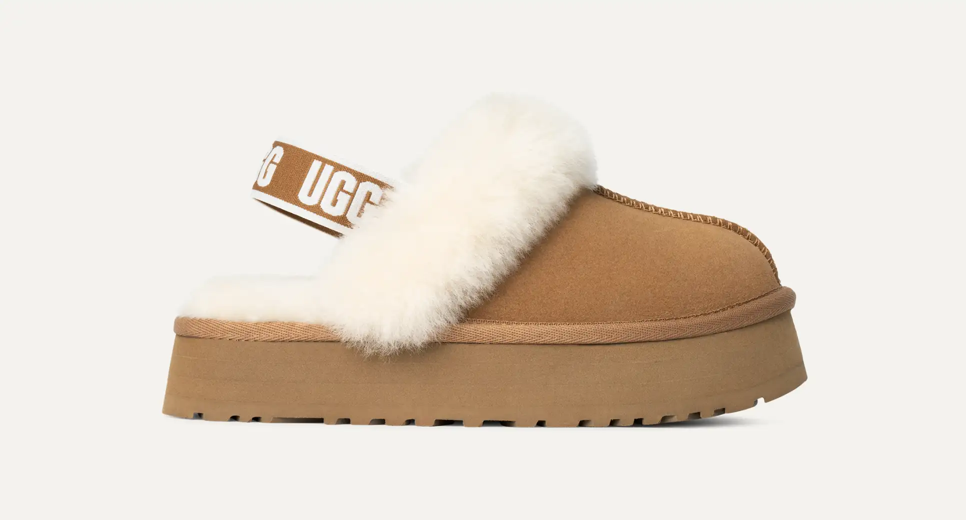 Mujer UGG Zapatillas Funkette CHESTNUT