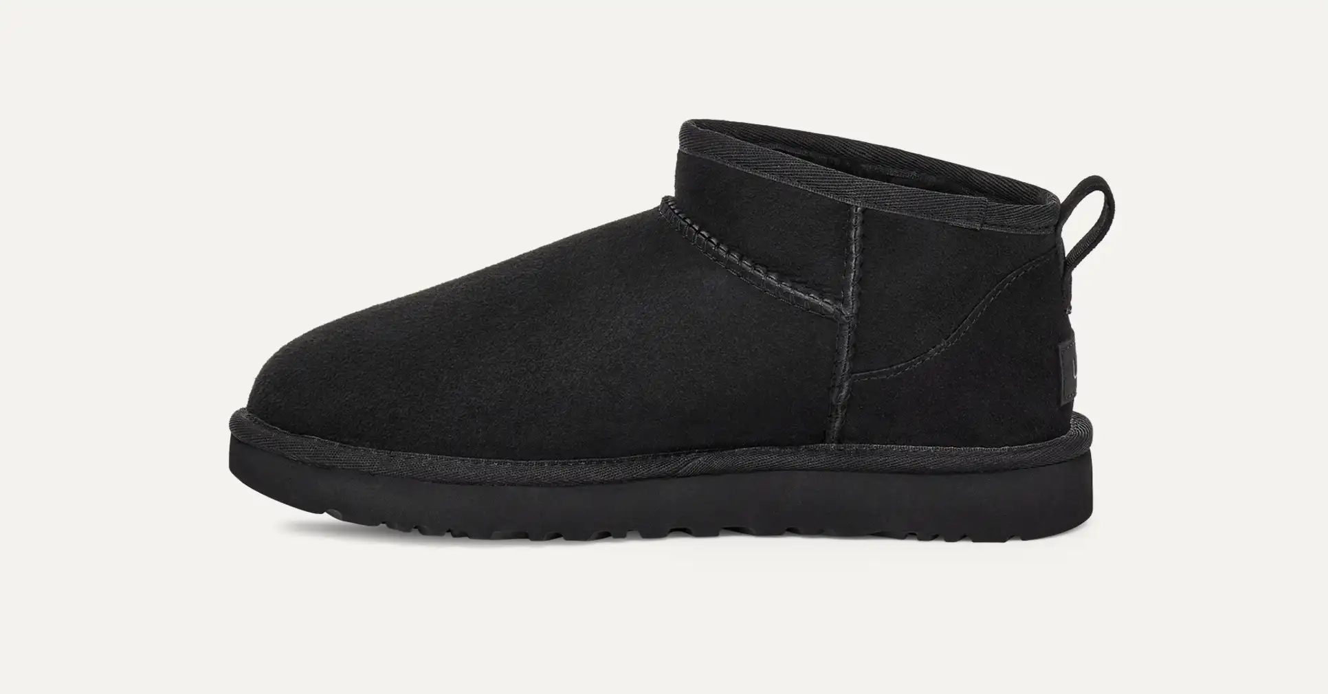 Mujer UGG Botas Classic Ultra Mini Black