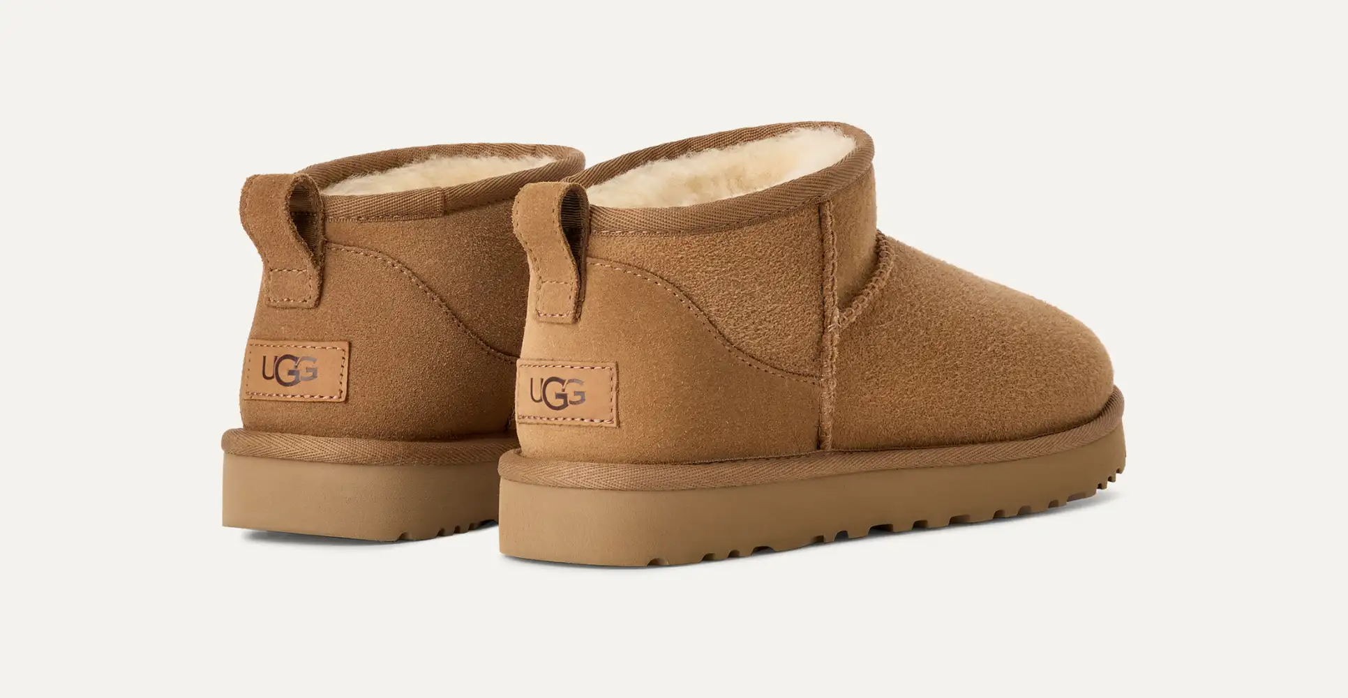 Mujer UGG Botas Classic Ultra Mini Chestnut