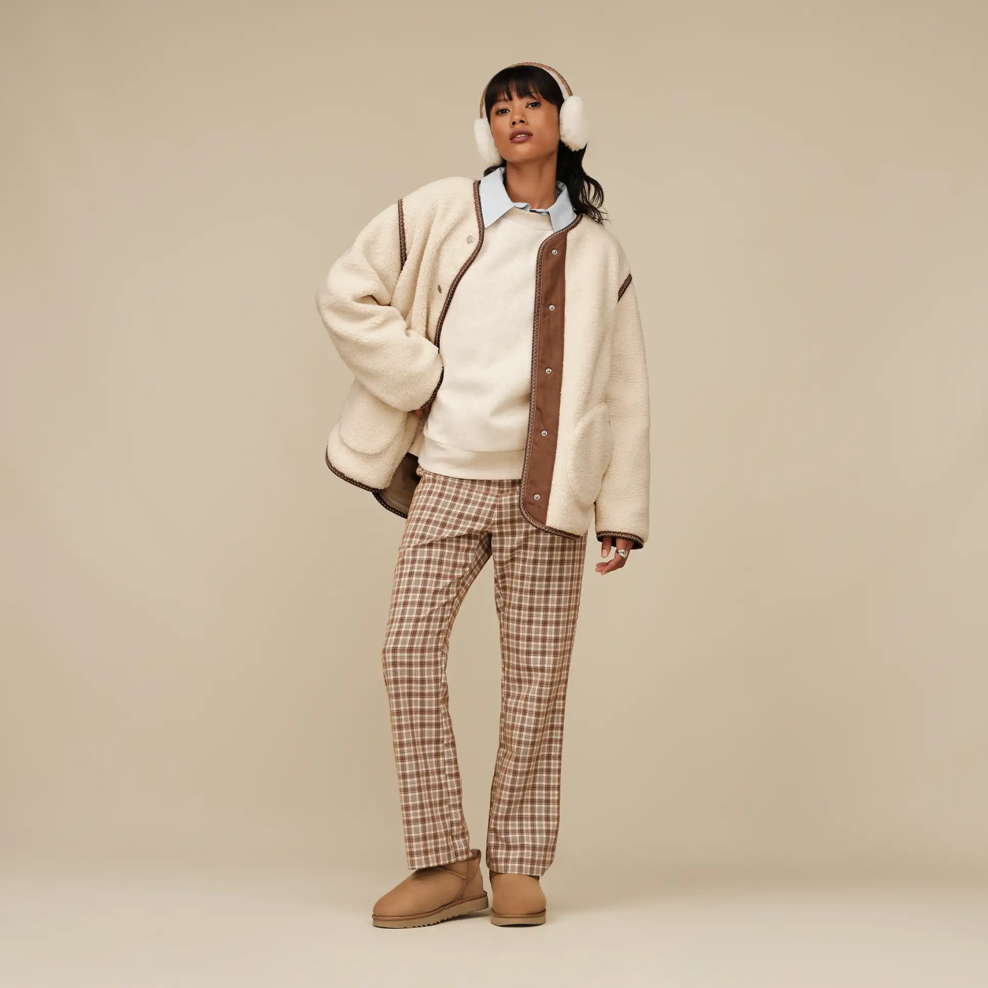 Mujer UGG Botas Classic Ultra Mini Chestnut