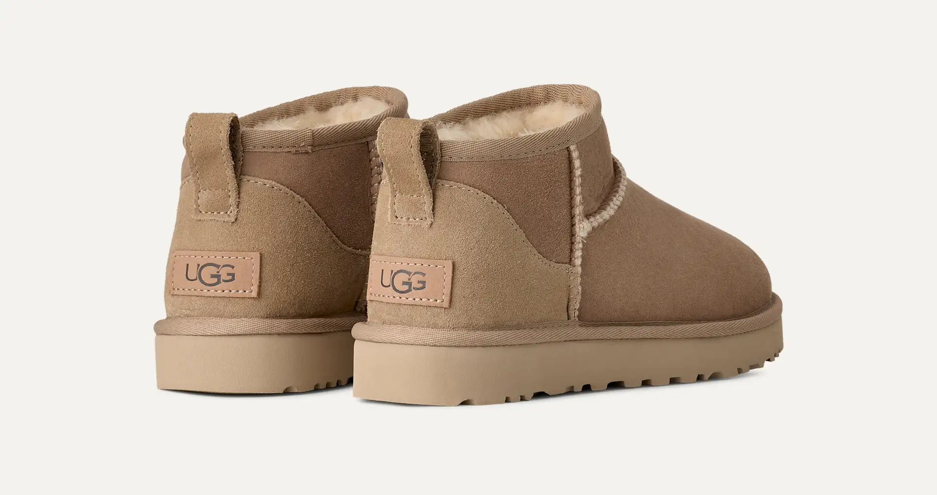 Mujer UGG Botas Classic Ultra Mini Sand