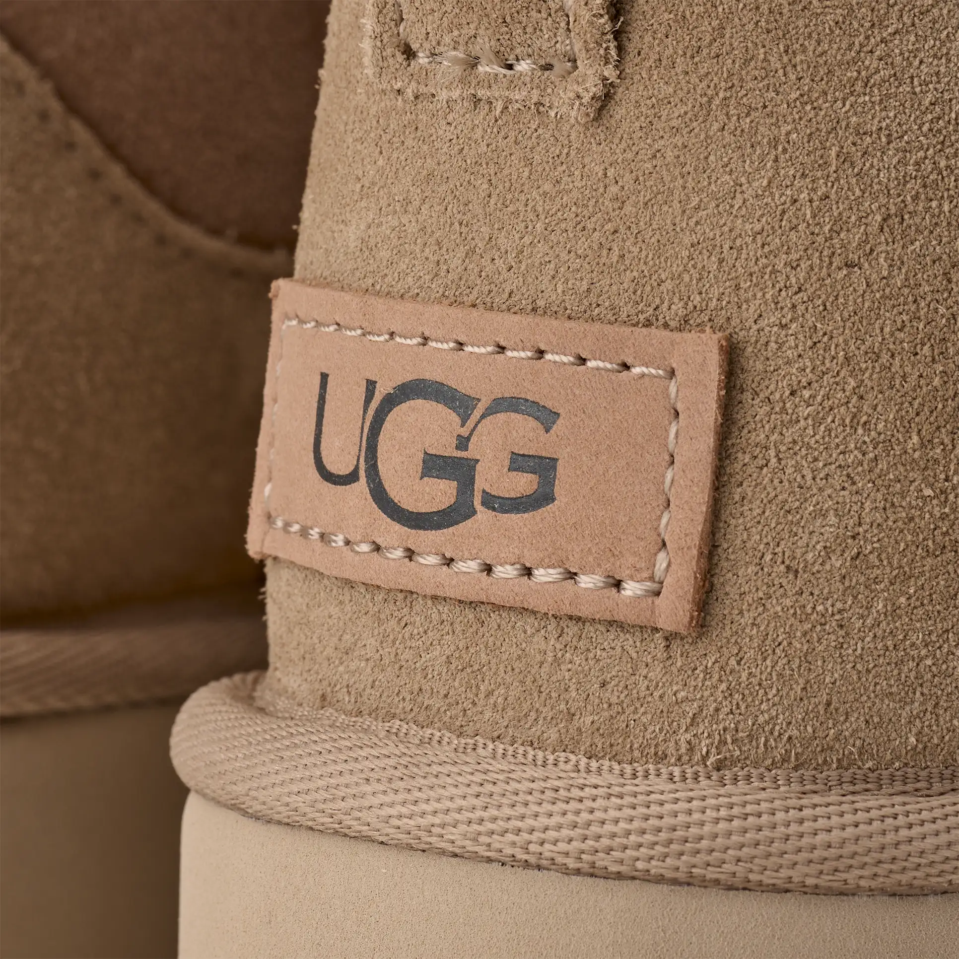 Mujer UGG Botas Classic Ultra Mini Sand