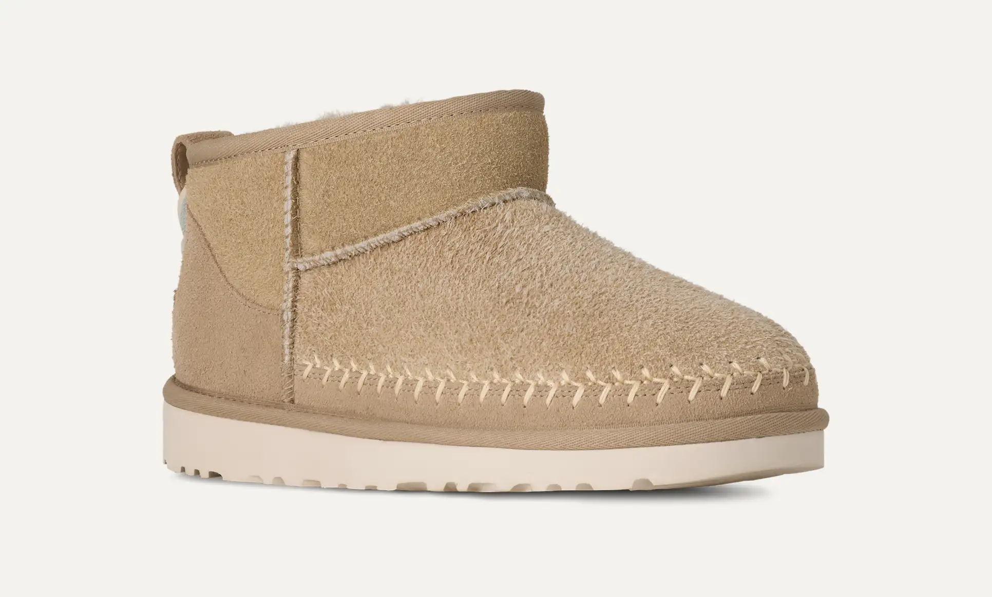Mujer UGG Bota Classic Ultra Mini Biarritz Mustard Seed