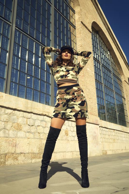 CAMALEÓNICA FALDA ZIRCON