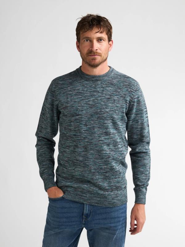 Jersey jaspeado de cuello redondo stonegate