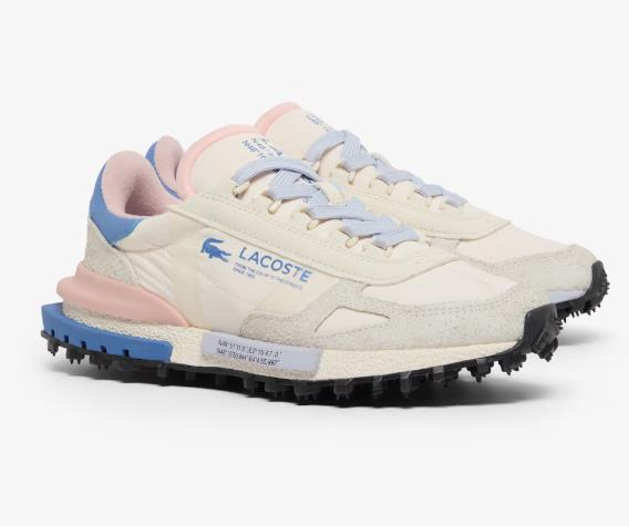 Zapatillas de Mujer LACOSTE Elite Active White-Blue-Pink