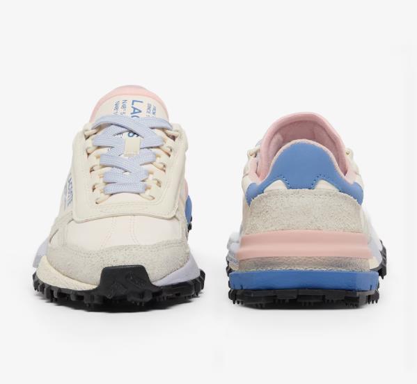 Zapatillas de Mujer LACOSTE Elite Active White-Blue-Pink