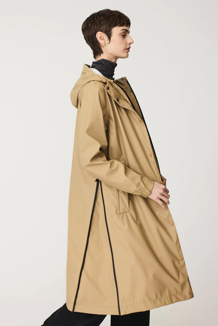 Abrigo TANTÄ Impermeable de Poliuretano TEMPETE KELP