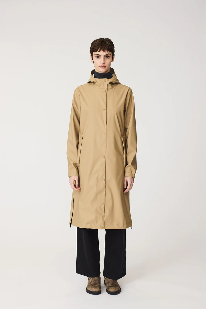 Abrigo TANTÄ Impermeable de Poliuretano TEMPETE KELP