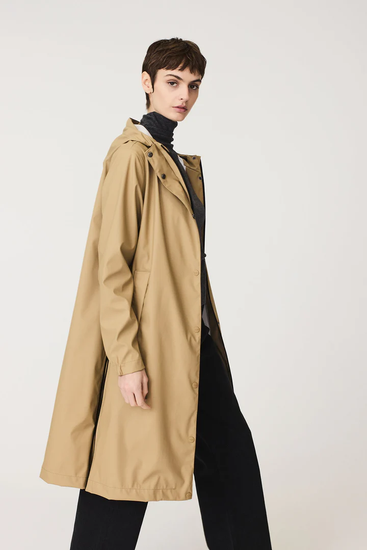 Abrigo TANTÄ Impermeable de Poliuretano TEMPETE KELP