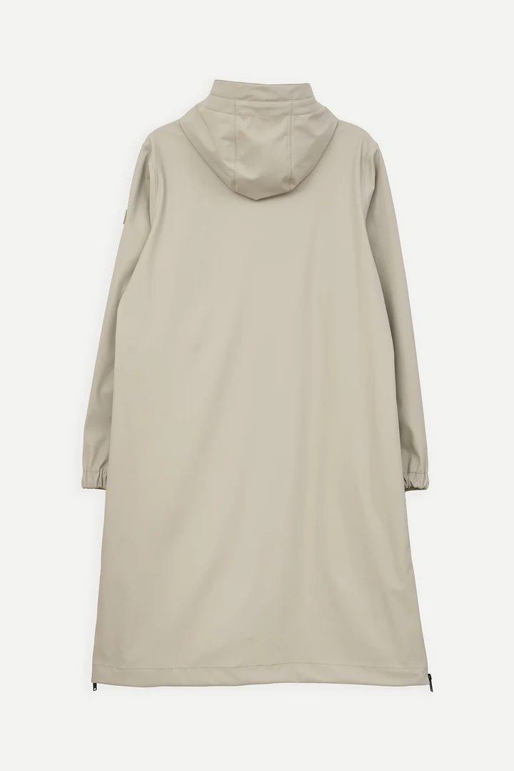 Abrigo TANTÄ Impermeable de Poliuretano TEMPETE Stone Grey