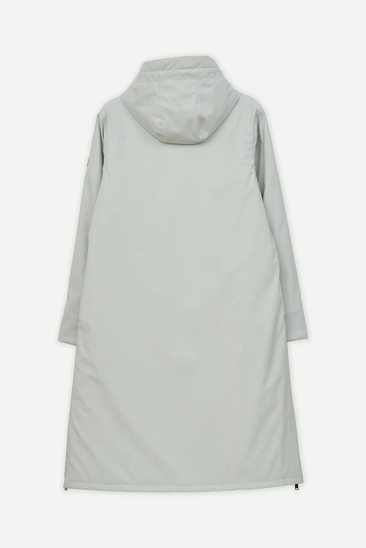 Abrigo TANTÄ Impermeable de Poliuretano Tormenta Storm Gray