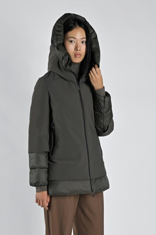 ABRIGO MUJER CANADIAN Bécancour mediados BLACK OLIVE