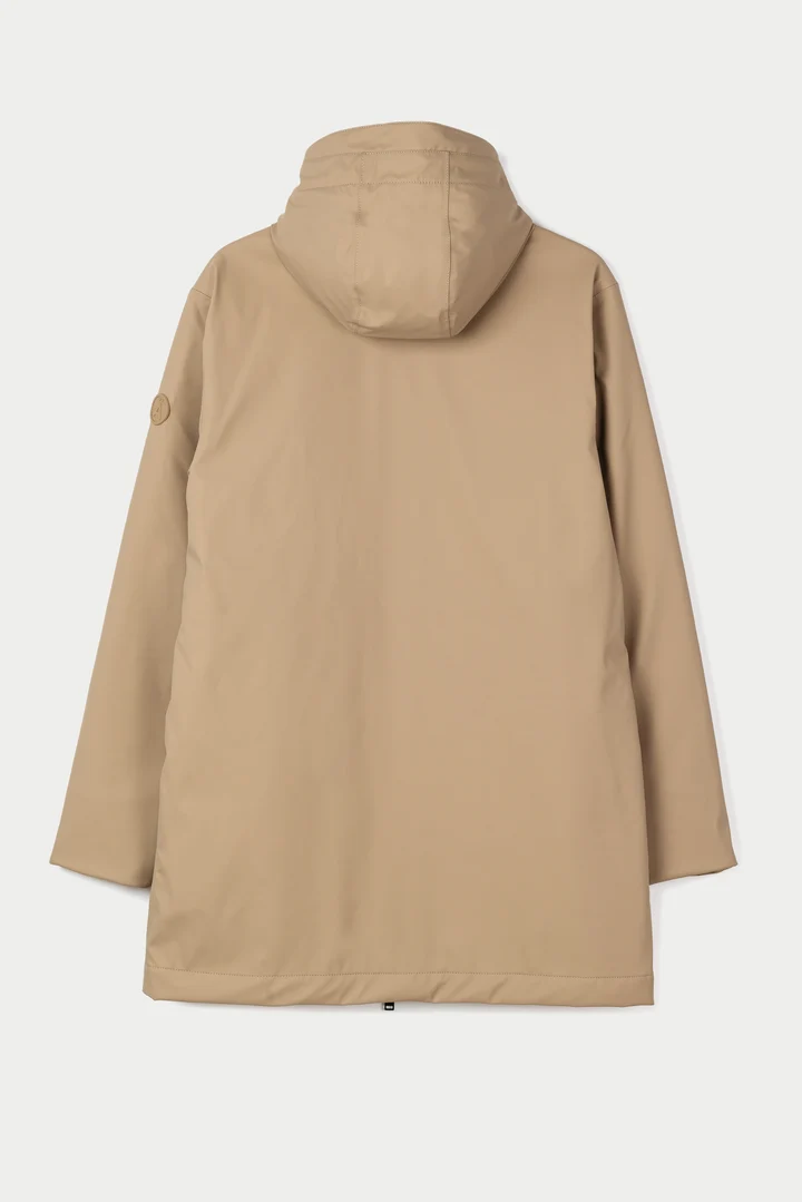   Abrigo  TANTÄ Impermeable de Poliuretano MONETINE ALUMINIO