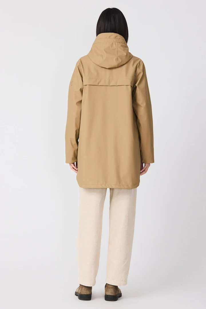  Abrigo  TANTÄ Impermeable de Poliuretano SNOW KELP