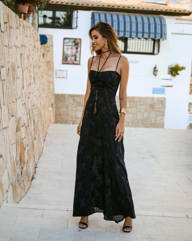 VESTIDO CUERVO CAMALEÓNICA