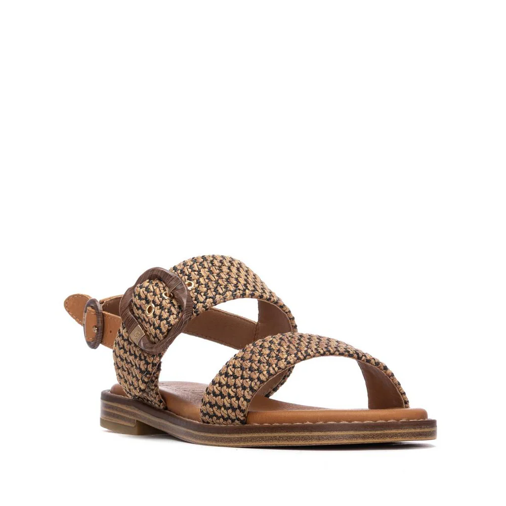 Sandalia Mujer CARMELA RAFIA CAMEL