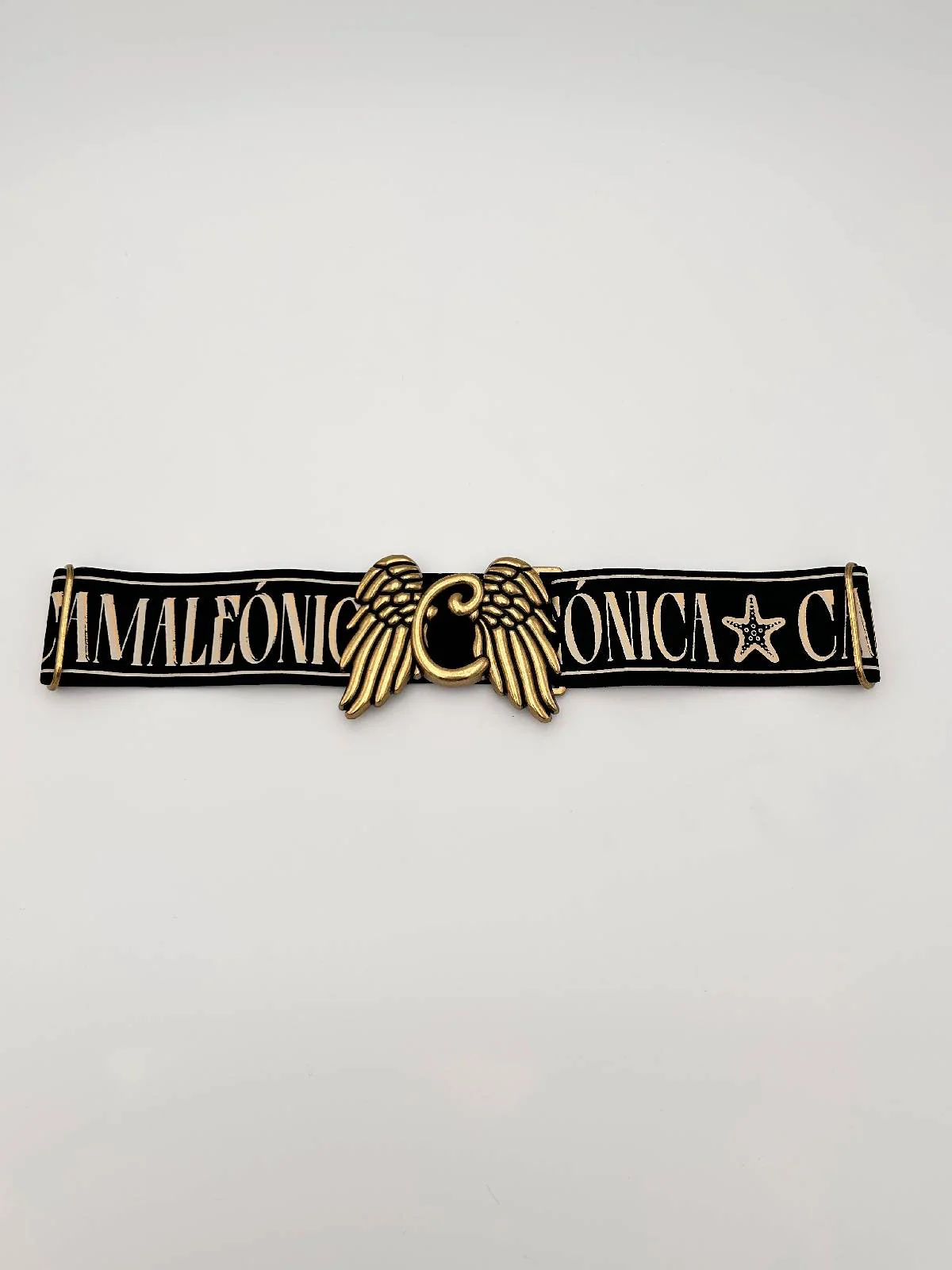 CINTURÓN VELLAN CAMALEÓNICA NEGRO