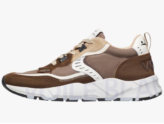 DEPORTIVA HOMBRE VOILE BLANCHECLUB 01 Brown-Dove grey