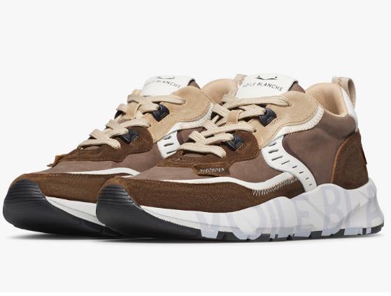 DEPORTIVA HOMBRE VOILE BLANCHECLUB 01 Brown-Dove grey