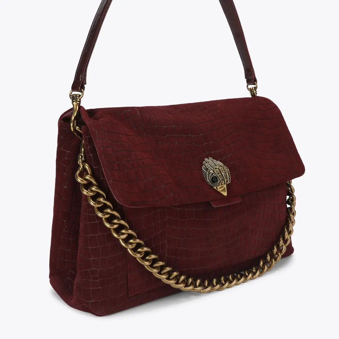 Bolso de hombro Celia extragrande Wine
