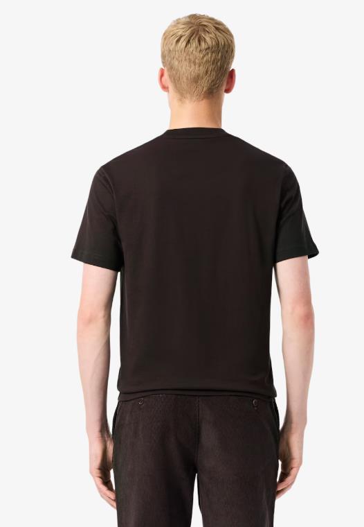 CAMISETA LACOSTE ALGODON MARRON