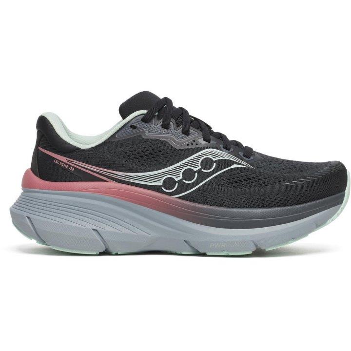 DEPORTIVA PARA MUJER SAUCONY GUIDE 19 BLACK/CALM
