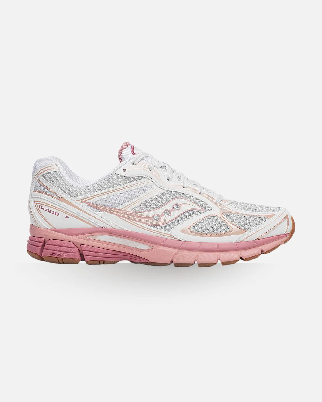 DEPORTIVA PARA MUJER SAUCONY ProGrid Guide 7 WHITE/PEACH