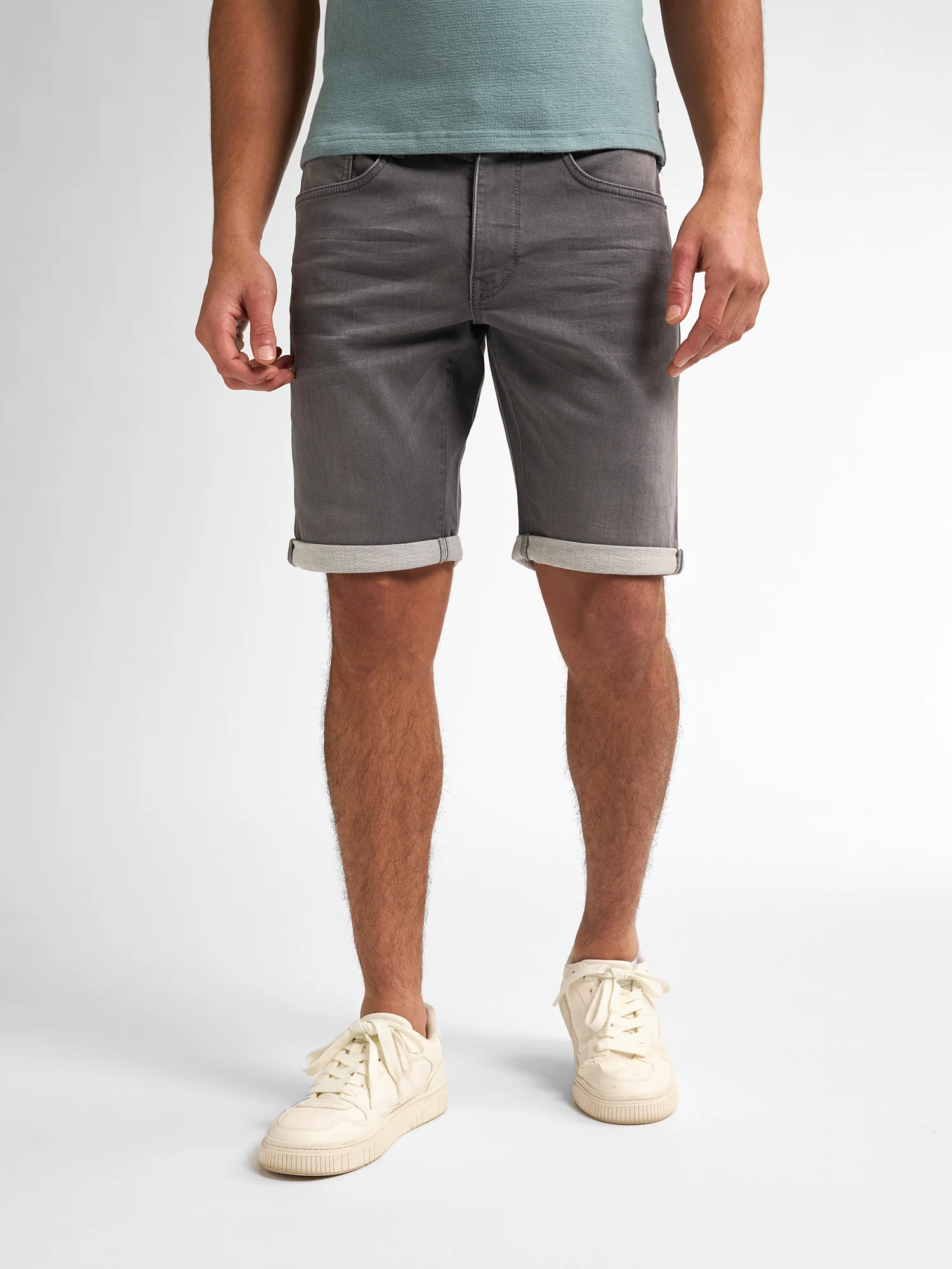Pantalones Cortos de Mezclilla Coloreados Jackson Coconut Army