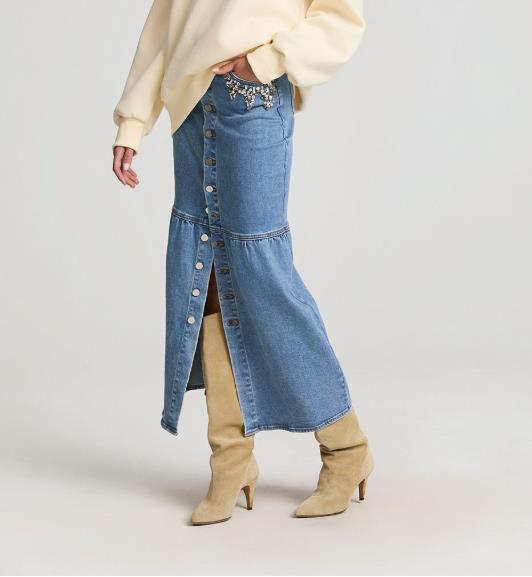 FALDA TURIN DENIM BY FETICHE SUANCES