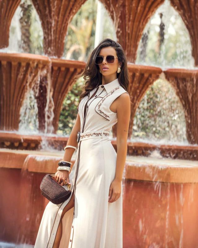 VESTIDO COLIBRI CAMALEÓNICA