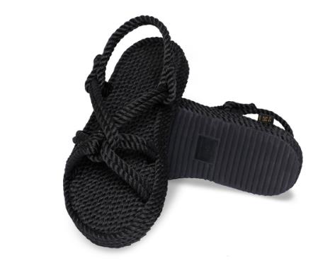 SANDALIA PARA MUJER BOHO NOMAD BORA BORA PLATFORM W BO.0011/BLK