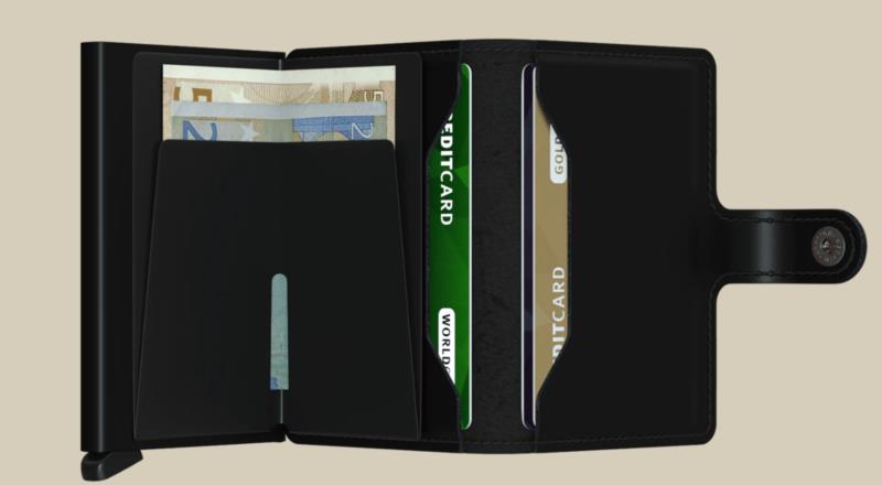 CARDPROTECTOR SECRID MINIWALLET MATTE BLACK
