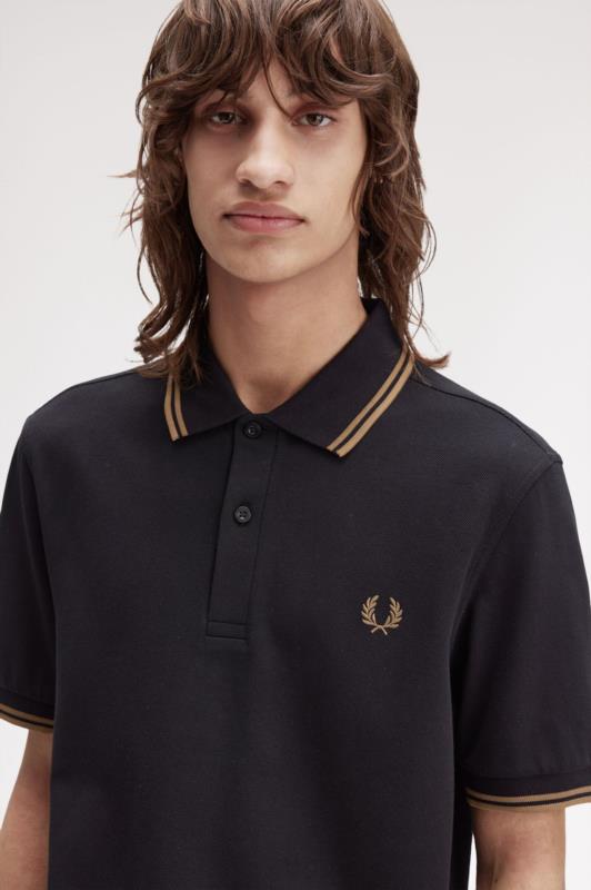 POLO FRED PERRY BLACK