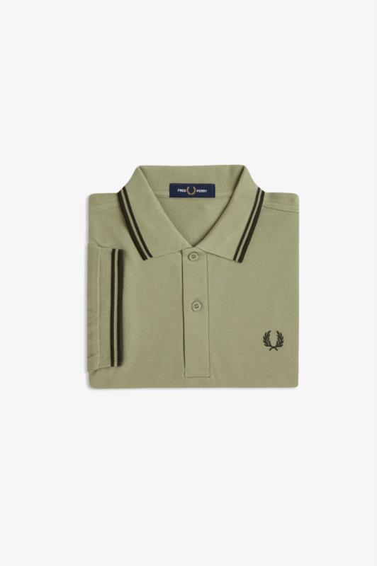 POLO FRED PERRY MENTA OLIVA