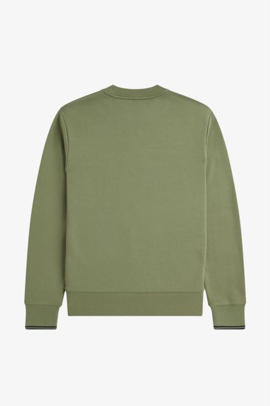 Sudadera FRED PERRY Con Cuello Redondo MENTA OLIVA
