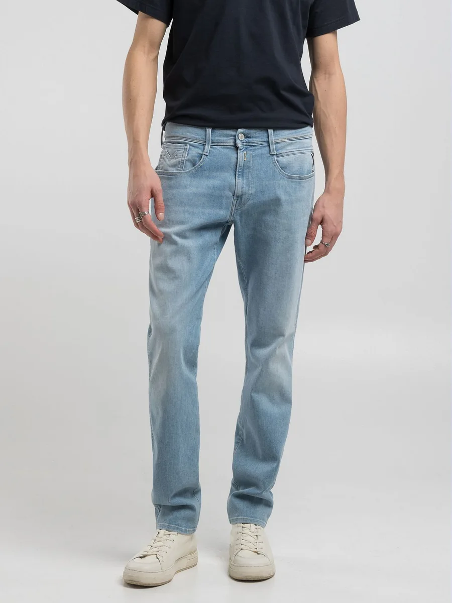 VAQUEROS REPLAY  SLIM FIT ANBASS  LIGHT BLUE