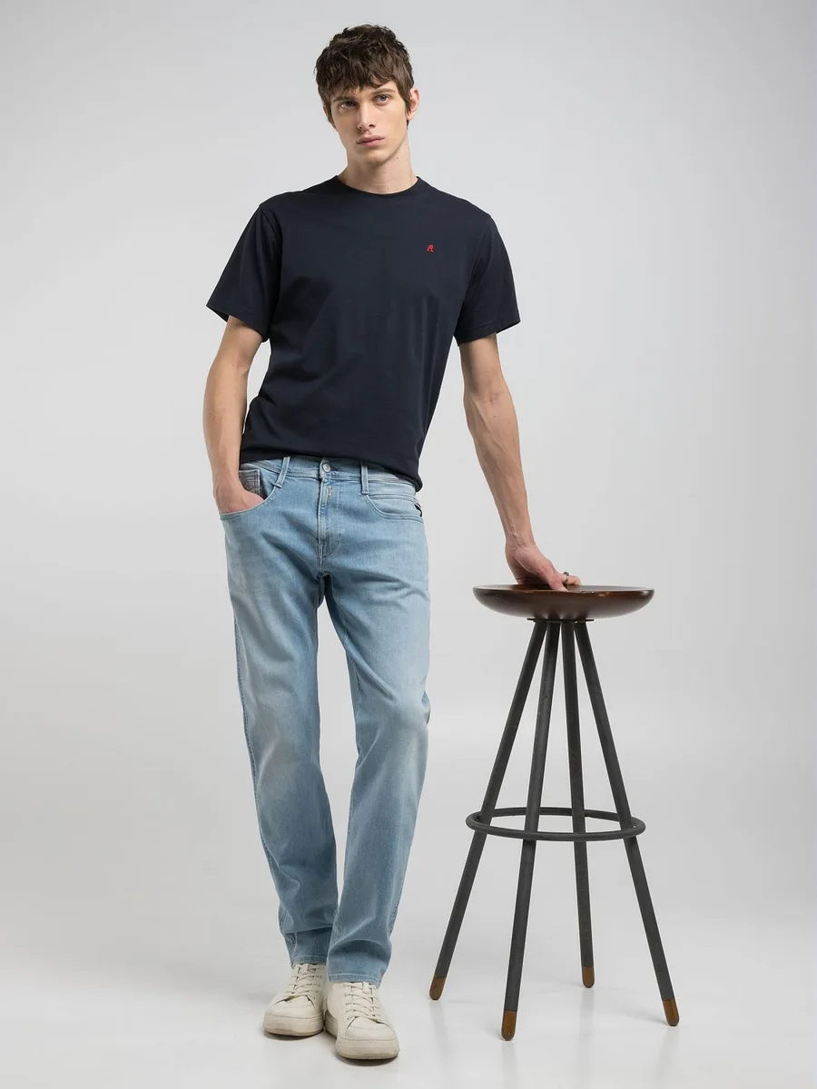 VAQUEROS REPLAY  SLIM FIT ANBASS  LIGHT BLUE