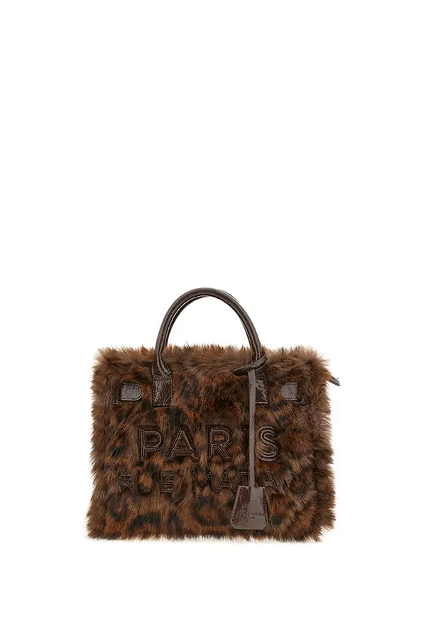 BOLSO ALASKA MINI TOTE LEOPARD