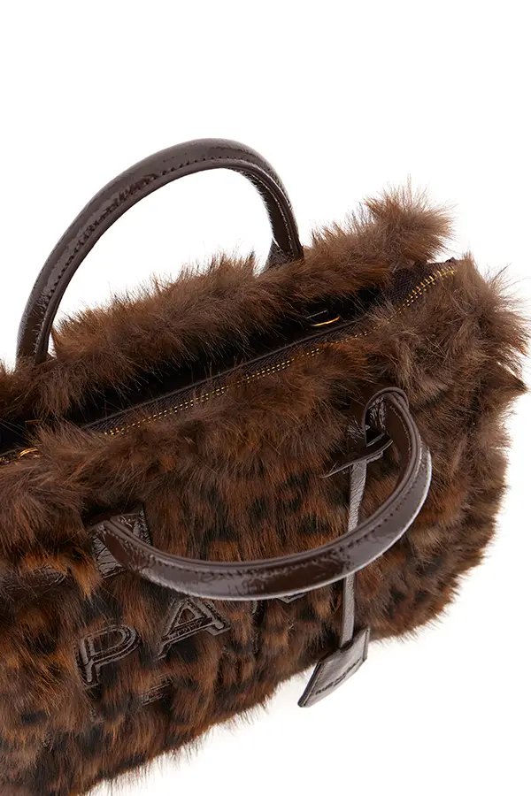BOLSO ALASKA MINI TOTE LEOPARD