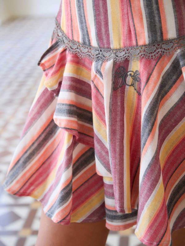 VESTIDO CHARRAN CAMALEÓNICA