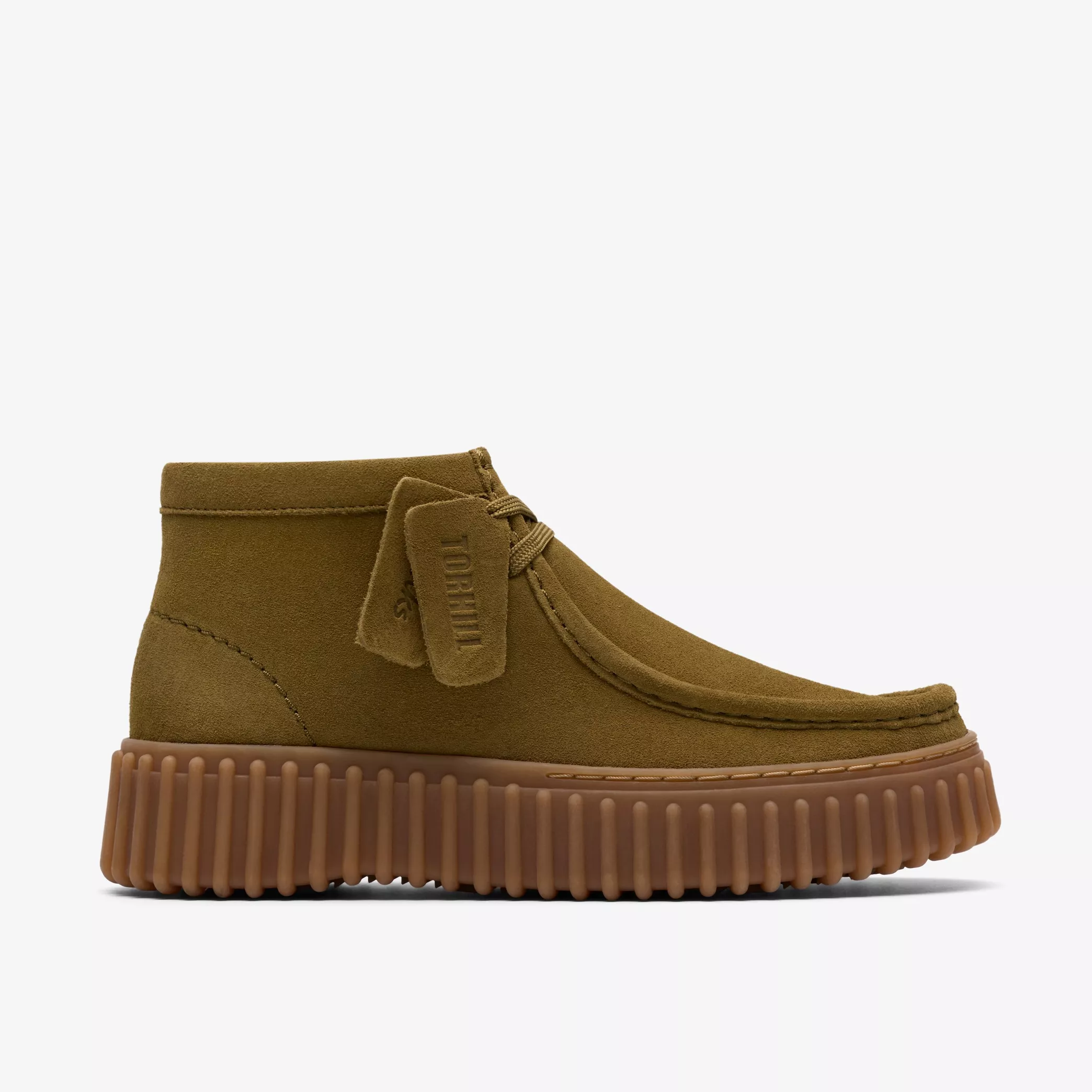 Clarks Torhill Moss Nobuck Marrón OLIVE SUEDE