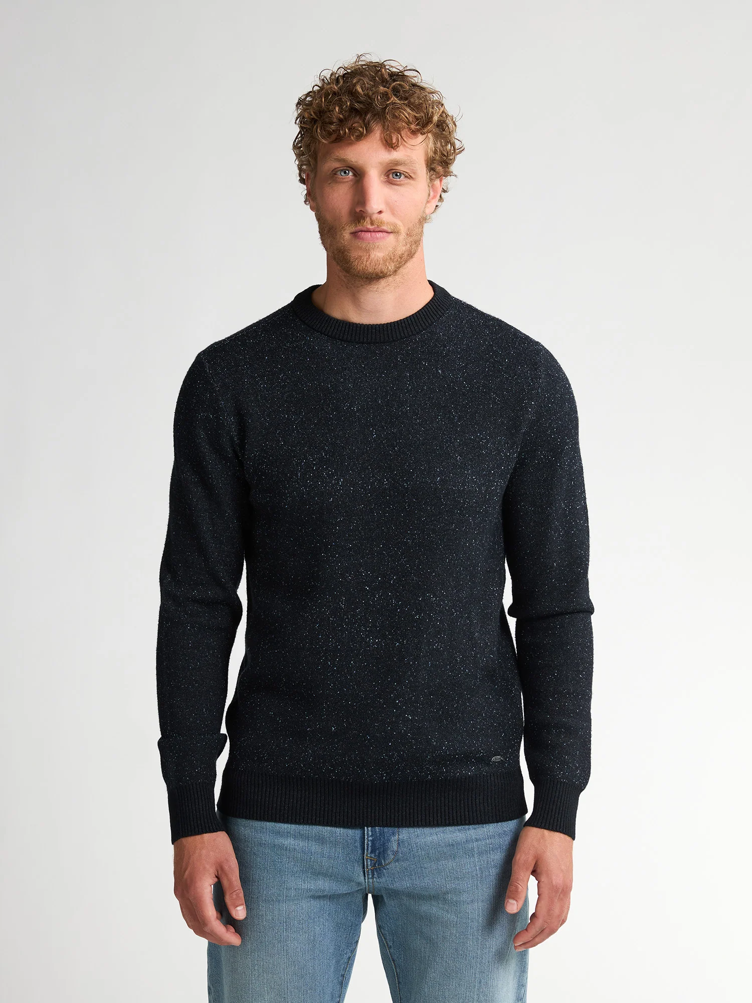 Suéter de punto Crandon BLACK