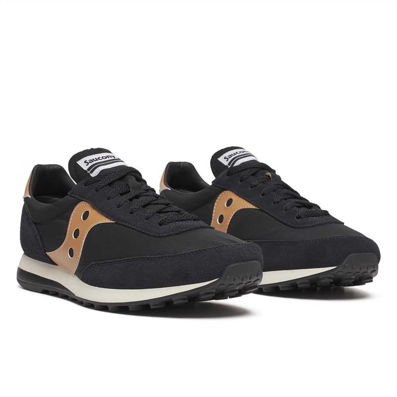 Deportiva Saucony Trainer 80 Black/Gold
