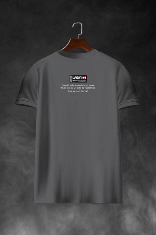 Camiseta de hombre LaSaL KIT gris