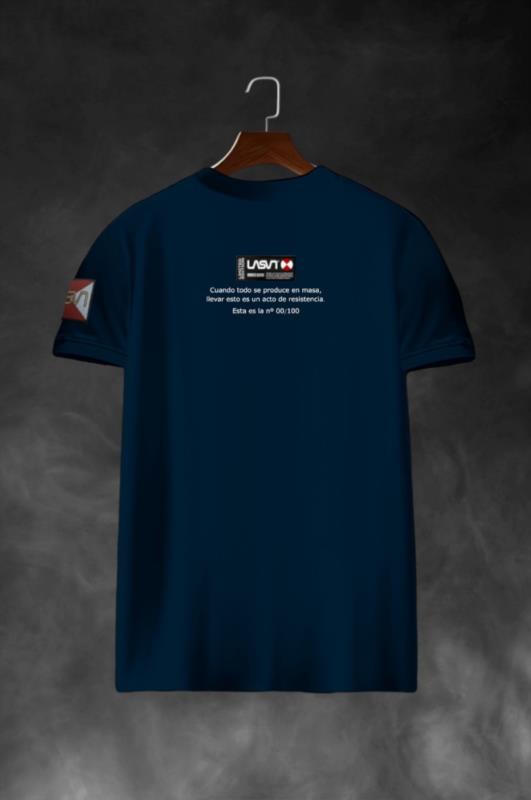 Camiseta de hombre LaSaL THING AZUL MARINO