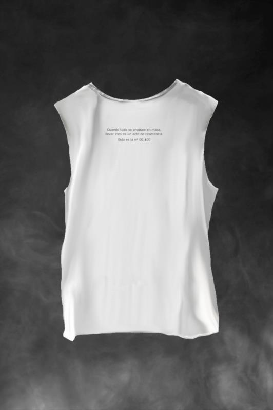 Camiseta de mujer LaSaL WELCOME blanco