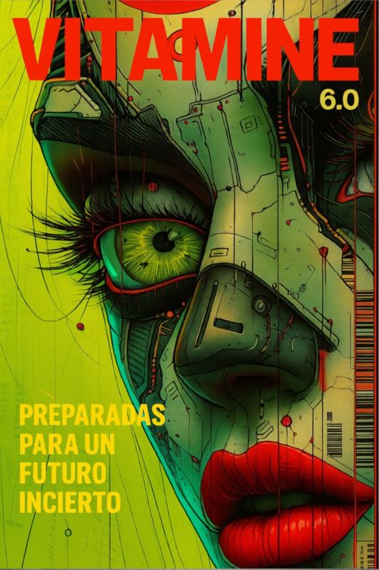 Camiseta de mujer LaSaL VITAMINE negro