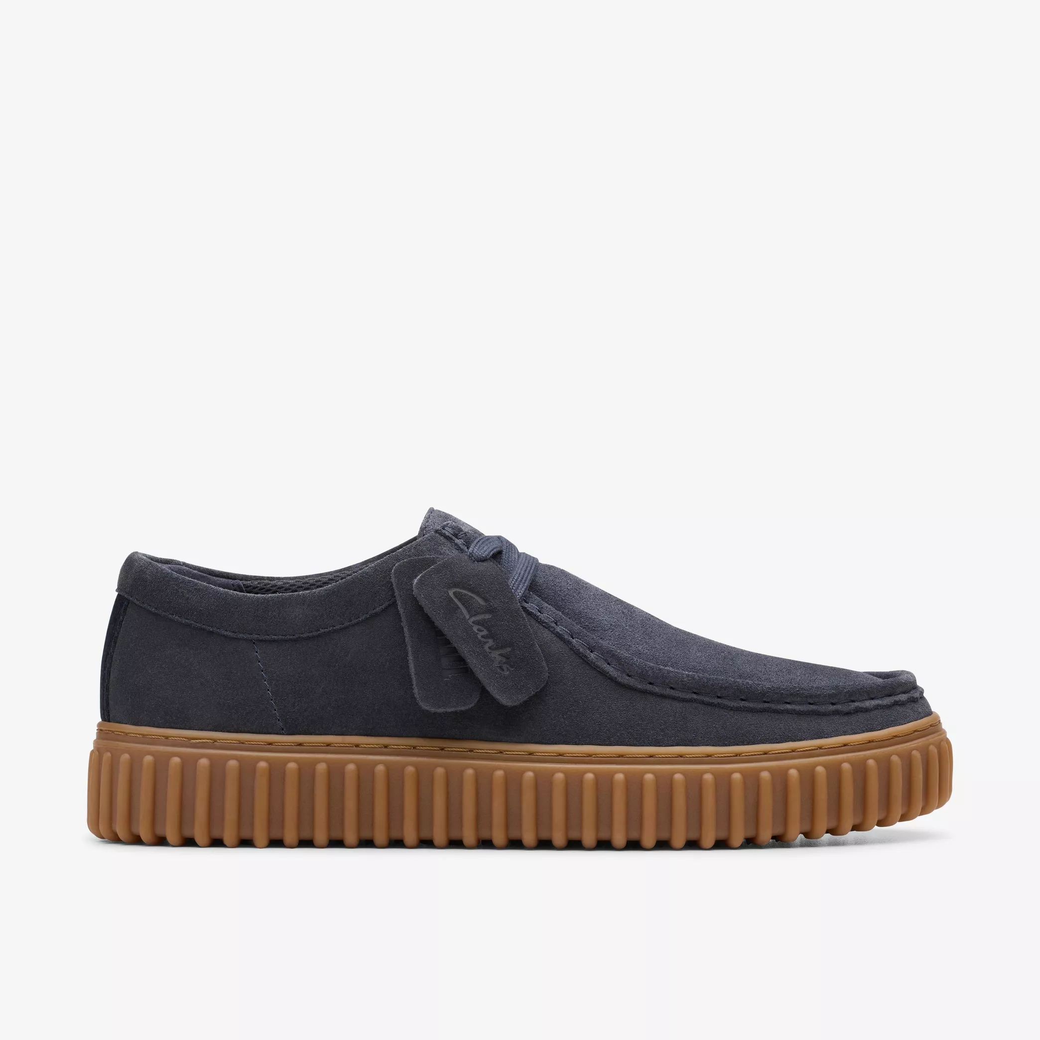 ZAPATO CLARKS TORHILL LO NAVY SUEDE 