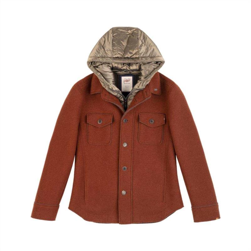 GIACCA CAMICIA CON CAPUCHA